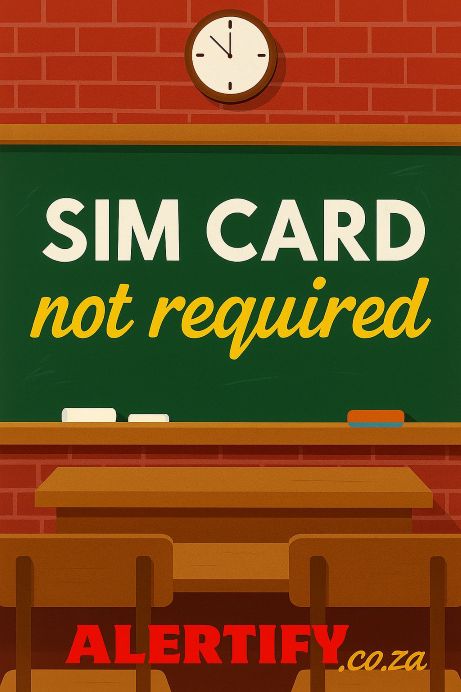 Image showing text No Sim Card requuired